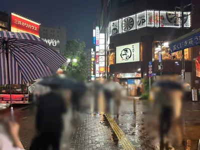 大森　らぐーん （ラグーン）への道順 3／4：直進し、一つ目の路地を右折します。