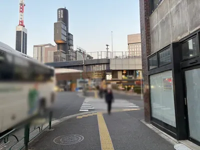 昴 （スバル）への道順 3／10：右手の一つ目の路地を越えて直進を続けます。