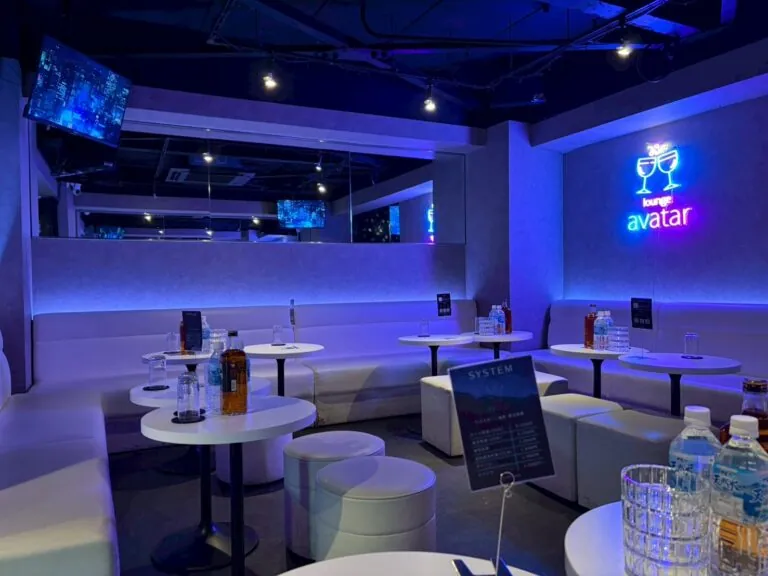 アバターの店内