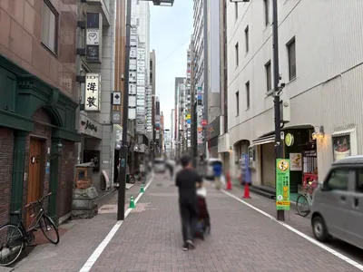 バロンズイチへの道順 10／13：直進します。
