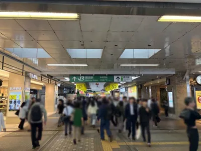 カルドへの道順 1／8：JR町田駅北口を出ます。