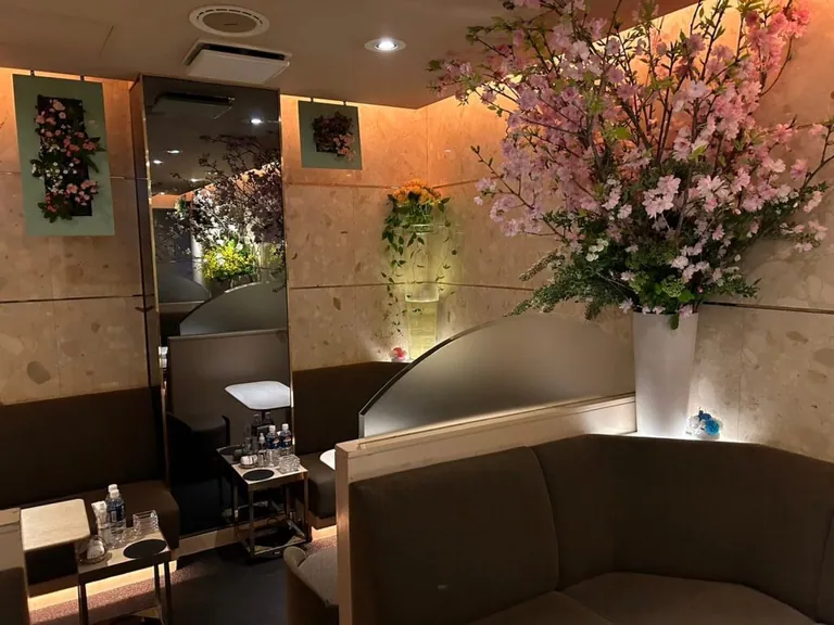 バカラの店内