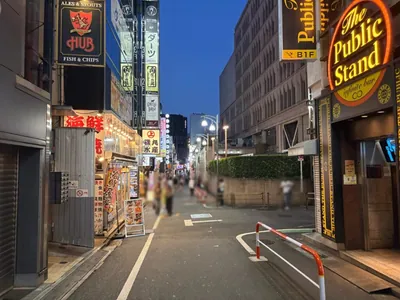 セリュックスへの道順 8／10：突き当るまで直進します。