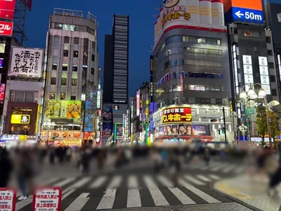 リオへの道順 4／12：直進をすると「歌舞伎町」の交差点に出るので交差点を正面に渡ります。