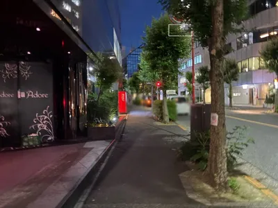 チケッツへの道順 9／10：十字路を左折します。