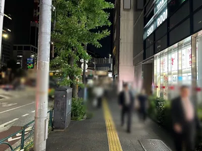 天空・別邸楽陽 (テンクウ・ベッテイラクヨウ）への道順 5／15：道路を左手に道なりに歩きます。