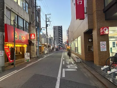 五井　エデンへの道順 5／7：直進します。