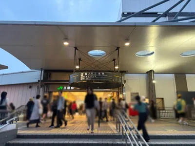 三鷹　アークへの道順 1／7：三鷹駅南口を出ます