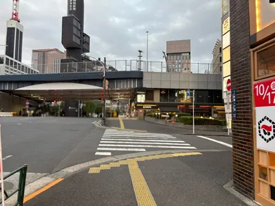 藤瀬 （フジセ）への道順 3／11：一つ目の横断歩道を渡ります。
