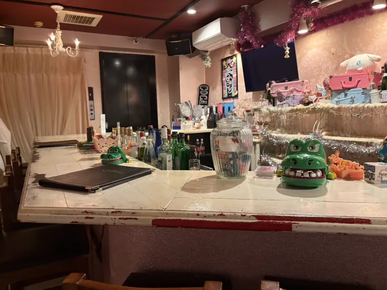 マカロンの店内