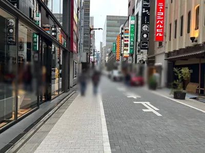 笹木 (ささき)への道順 10／11：左折したら直進します。