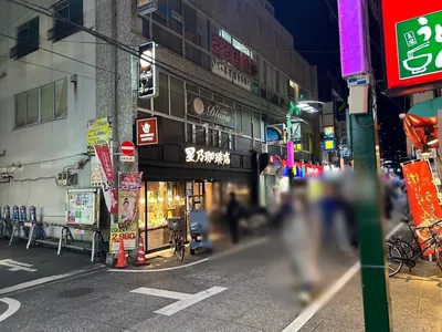 大山　ディアナへの道順 5／5：右折をすると左手に大山ディアナの入る「メゾーネ大山」があります。