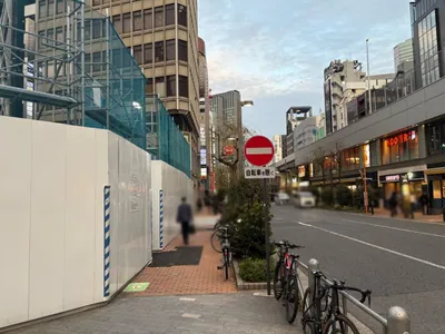 グレィスへの道順 5／8：直進します。