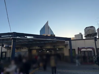 川口　レジェへの道順 1／7：「川口駅」東口を出ます。