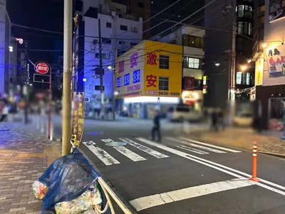 エグゼ （GIRL’S BAR EXE）への道順 7／8：一つ目の十字路を右折します。