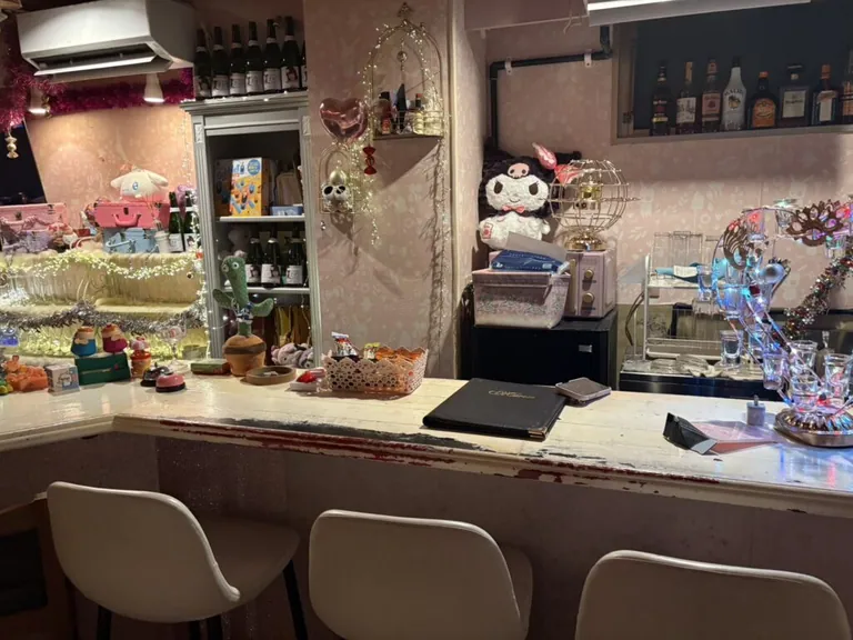 マカロンの店内