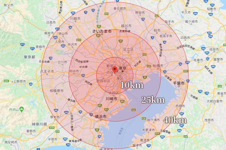 センサーの店内