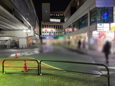 経堂　プラスへの道順 2／5：駅を背中にして左へ進みます。
