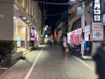 大山　ディアナへの道順 3／5：突き当たるまで直進を続けます。