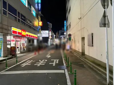 バスキアへの道順 7／10：直進します。