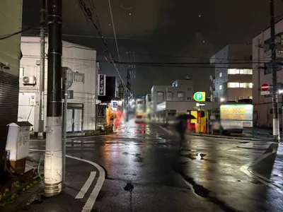 五井　ラットへの道順 7／8：十字路を直進します。