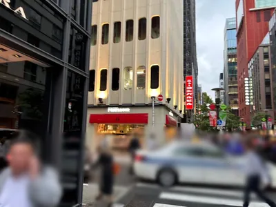 ベラノッテへの道順 9／10：一つ目の十字路を左折します。