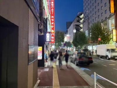 ソロモンへの道順 10／12：左手二つ目の路地も超えて直進を続けます。
