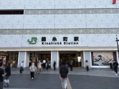 ドンピーへの道順 1／10：「錦糸町駅」南口を出ます。