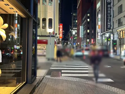 ミラージュへの道順 10／11：一つ目の十字路を左折します。