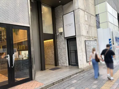 アルマへの道順 7／7：少し進むと左手に銀座アルマの入る「ニューギンザビル12号館」があります。