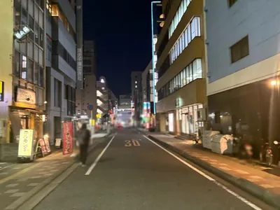 紫電 （シデン）への道順 11／13：直進をします。