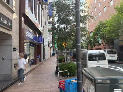 サンセット並木通り店 （ SUNSET 並木通り店）への道順 8／10：直進します。
