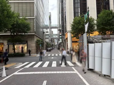 バロンズイチへの道順 12／13：二つ目の十字路も超えて直進をします。