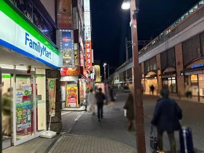 吉祥寺　ミミへの道順 6／8：二つ目の左手路地を左折します。