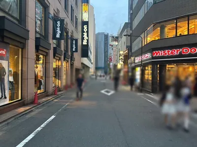 フェニックスへの道順 6／7：直進します。