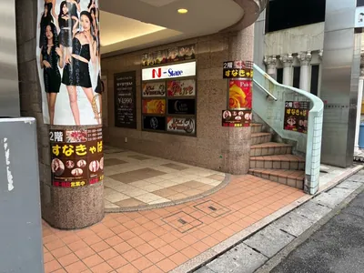 アモンへの道順 7／7：少し進むと左手に南越谷グランクラスの入る「 N-Stage」があります。