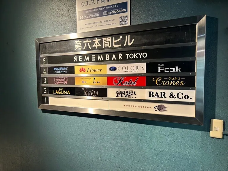 ピークの店内