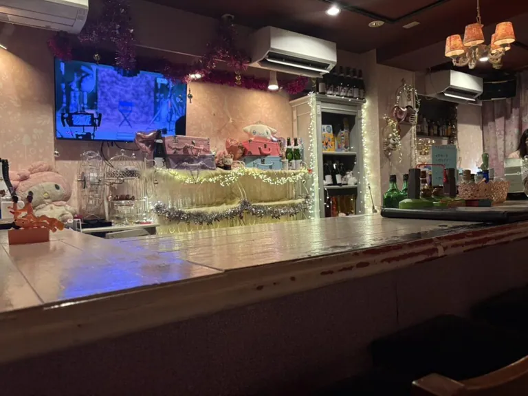 マカロンの店内