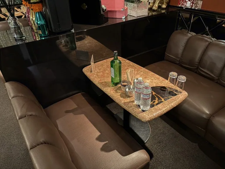 ハイアット朝の店内