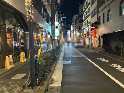 フェリスへの道順 6／8：直進します。