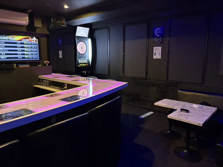松戸　ルナの店内