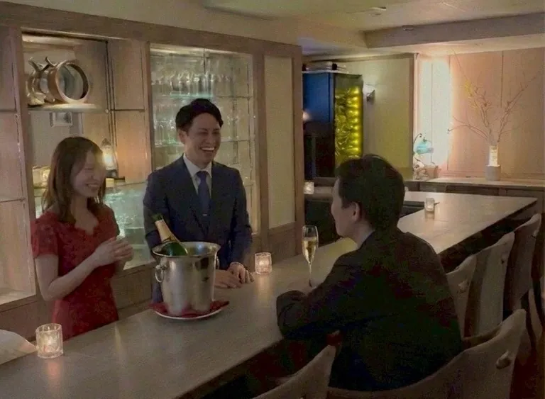 ツリーの店内