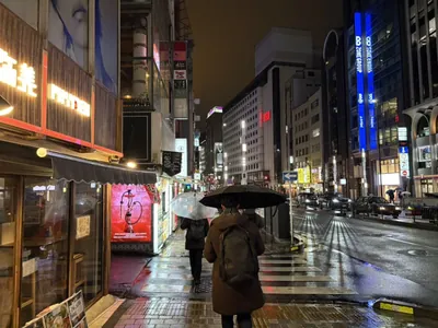 ズーへの道順 6／8：左手二つ目の路地も超えて直進をします。