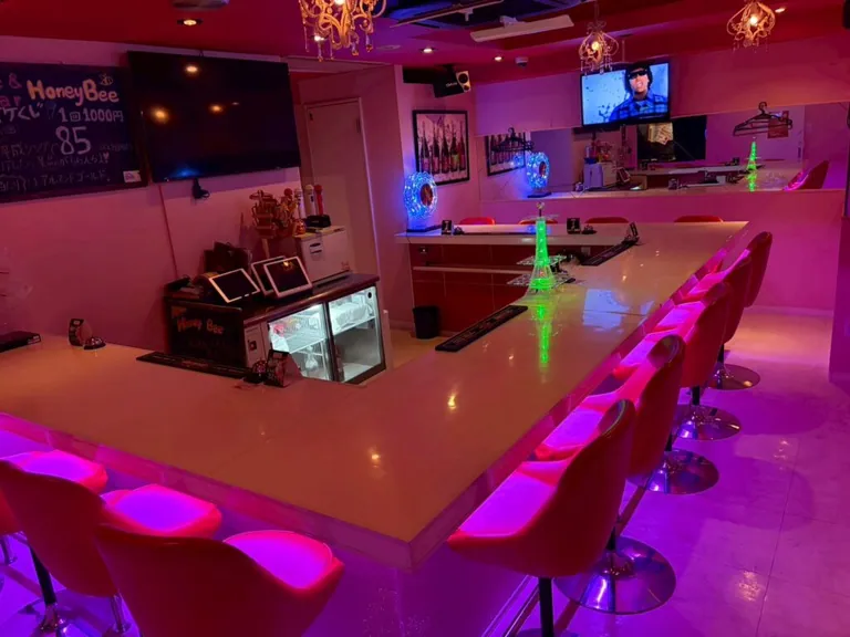 ハニービーの店内