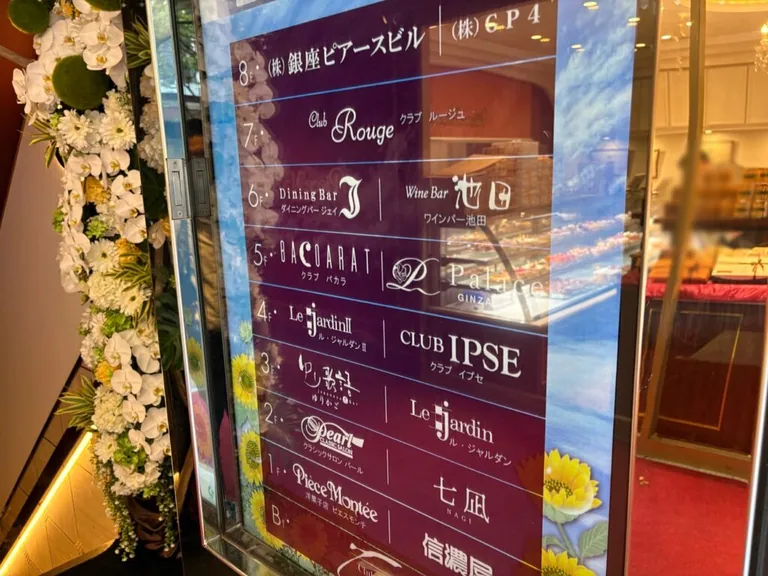 ルージュの店内