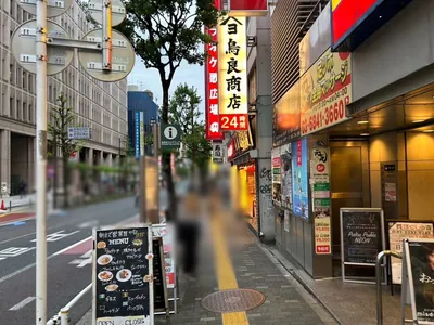 ニューアゲインへの道順 9／14：直進します。