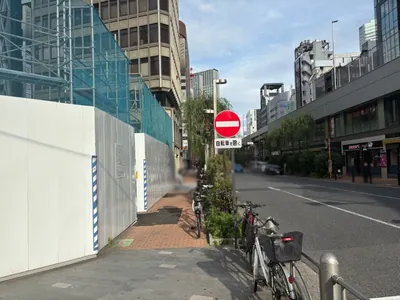 サンセット並木通り店 （ SUNSET 並木通り店）への道順 5／10：直進します。