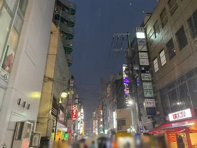 ビリーヴへの道順 7／9：左折をしたら直進します。